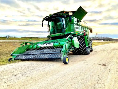 2012 John Deere S680 Batteuse — photo 2