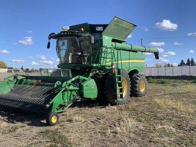 2015 John Deere S680 Batteuse — photo 2
