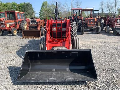 Case IH 495 Tracteur avec chargeur — photo 2