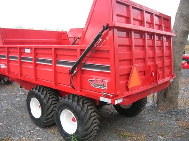 John BM Mfg Ltd. T-1200DB DIRT BOSS Remorque - Benne — photo 2
