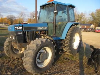 1996 New Holland 7740SLE Tracteur — photo 2