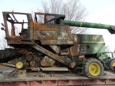 John Deere 8820 Batteuse — photo 2