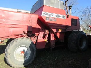Massey Ferguson 860 Batteuse — photo 2
