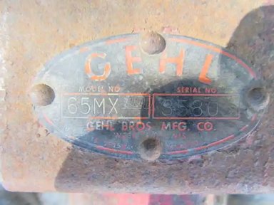 Gehl 65 Moulange — photo 2
