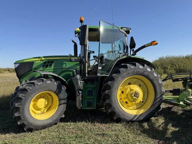 2019 John Deere 6155R Tracteur — photo 2
