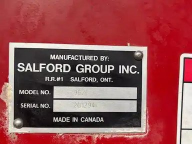 2020 Salford VALMAR 9620 épandeur à engrais — photo 2