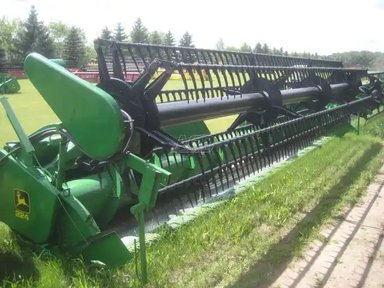 John Deere 224F Header - Flex — photo 2