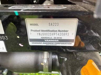 2023 Yanmar SA223 Tracteur — photo 2