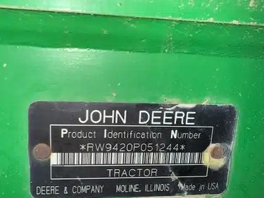 2007 John Deere 9420 Tracteur — photo 2