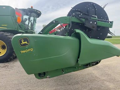 2020 John Deere 740FD Nez - Toile/Tapis — photo 2