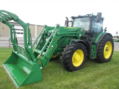 2022 John Deere 6155R Tracteur — photo 2