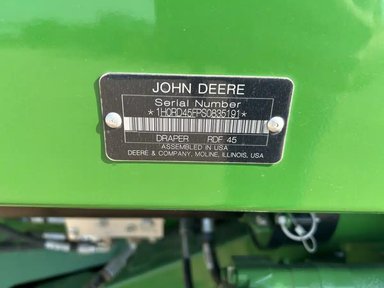 2025 John Deere RD45F — photo 2