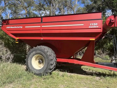 2008 J&M 1150 Grain Storm Chariot à Grain — photo 2