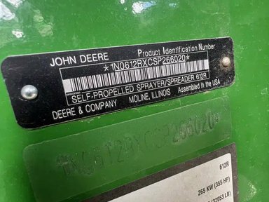 2026 John Deere 612R Arroseur - Automoteur — photo 2