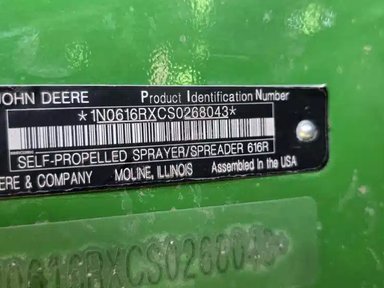 2026 John Deere 616R Arroseur - Automoteur — photo 2