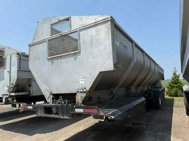 1993 H.F. Stewart 40' Live Bottom Produce Trailer remorque - live bottom — photo 2