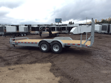 2026 Canada Trailers 82X20 7 TON GALVANIZED Remorque - Plateforme — photo 2