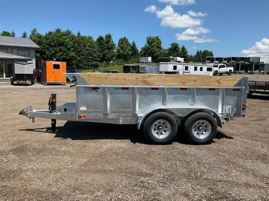 2027 Canada Trailers 6X12 5 TON GALVANIZED Remorque - Benne — photo 2