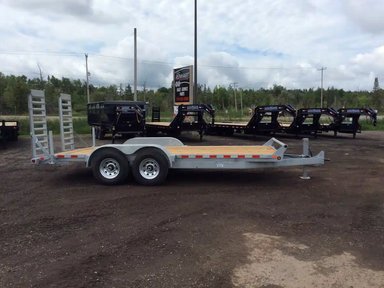 2027 Canada Trailers 82X18 7 TON GALVANIZED remorque - step deck — photo 2