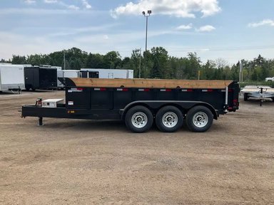 2026 Canada Trailers 83X16 10.5 TON Remorque - Benne — photo 2