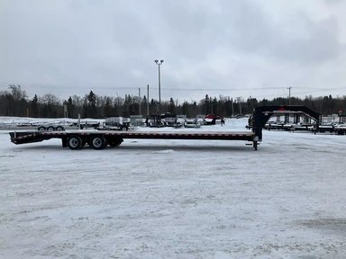 2026 Canada Trailers 8.5x40 12 Ton Gooseneck Equipment Remorque - Plateforme — photo 2
