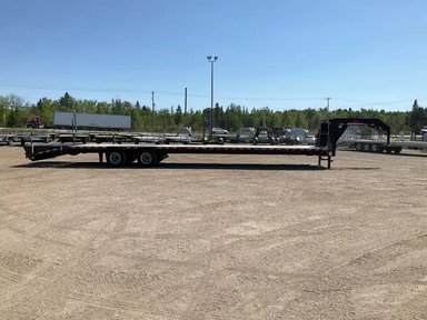 2026 Canada Trailers 8.5x40 12 Ton Gooseneck Equipment Remorque - Plateforme — photo 2