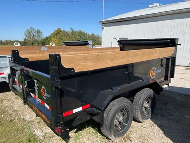 BJ Industries 6x12 Dump Trailer — photo 2