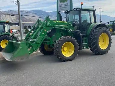 2020 John Deere 6140M Tracteur — photo 2