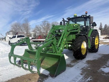 2019 John Deere 6155R Tracteur — photo 2