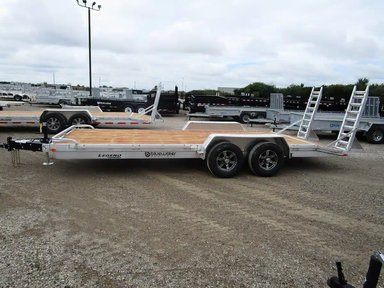 2023 Legend ALUMINUM EQUIPMENT HAULER Remorque - Porte-voiture — photo 2