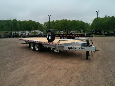 2025 Canada Trailers Galvanized Deckover Tilt Trailer 17,120 lbs. GVWR Remorque - Plateforme basculante — photo 2