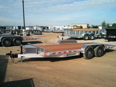 2026 ALUMINUM TANDEM AXLE TILT TRAILER Remorque - Plateforme basculante — photo 2