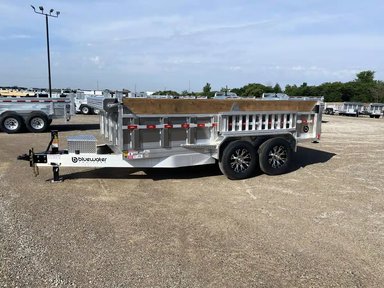 2026 ALUMINUM TANDEM AXLE DUMP TRAILER Remorque - Benne — photo 2