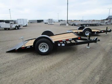 2026 Canada Trailers SINGLE AXLE GRAVITY TILT TRAILERS Remorque - Plateforme basculante — photo 2