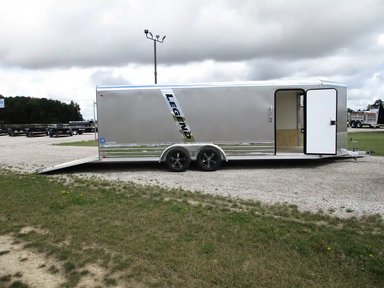 2026 Legend ALUMINUM DELUXE V-NOSE SNOWMOBILE TRAILER Remorque - Motoneige — photo 2