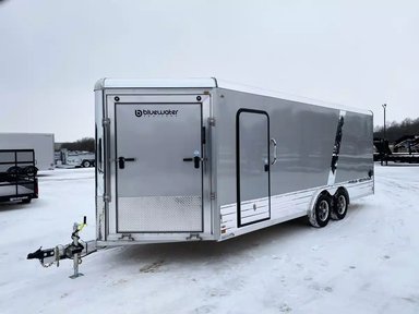 2026 Legend ALUMINUM DELUXE V-NOSE SNOWMOBILE TRAILER Remorque - Motoneige — photo 2