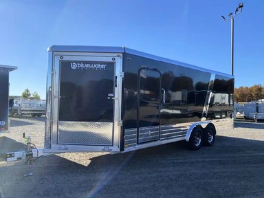 2026 Legend ALUMINUM DELUXE V-NOSE SNOWMOBILE TRAILER Remorque - Motoneige — photo 2