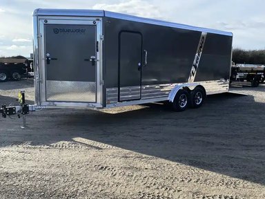 2026 Legend ALUMINUM DELUXE V-NOSE SNOWMOBILE TRAILER Remorque - Motoneige — photo 2