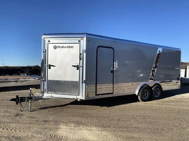 2026 Legend ALUMINUM DELUXE V-NOSE SNOWMOBILE TRAILER Remorque - Motoneige — photo 2