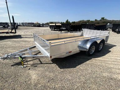 2026 TANDEM AXLE ALUMINUM UTILITY TRAILER remorque - utilitaire — photo 2