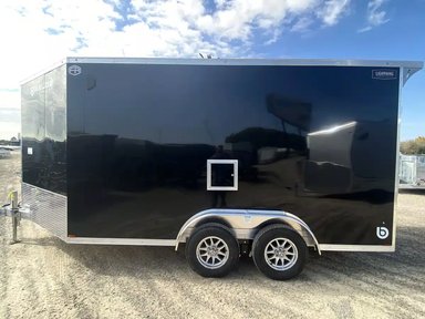 2026 ALUMINUM ENCLOSED SNOWMOBILE TRAILER Remorque - Motoneige — photo 2