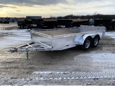 2026 TANDEM AXLE ALUMINUM UTILITY TRAILER remorque - utilitaire — photo 2