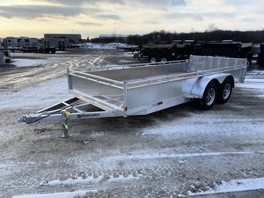 2026 TANDEM AXLE ALUMINUM UTILITY TRAILER remorque - utilitaire — photo 2
