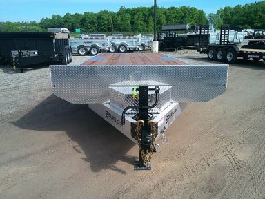 2026 Nordtek ALUMINUM TANDEM AXLE TILT TRAILER Remorque - Plateforme basculante — photo 2