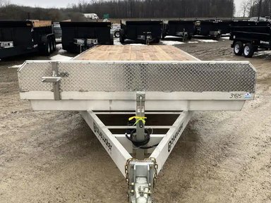 2026 TANDEM AXLE ALUMINUM DECK OVER Remorque - Plateforme — photo 2