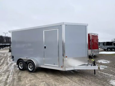 2026 Aluminum Enclosed Cargo Trailer Remorque cargo — photo 2