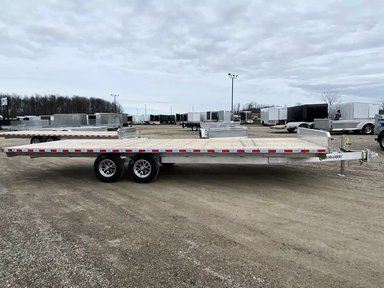 2026 TANDEM AXLE ALUMINUM DECK OVER Remorque - Plateforme — photo 2