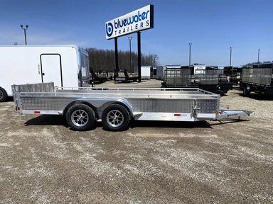 2026 TANDEM AXLE ALUMINUM UTILITY TRAILER remorque - utilitaire — photo 2