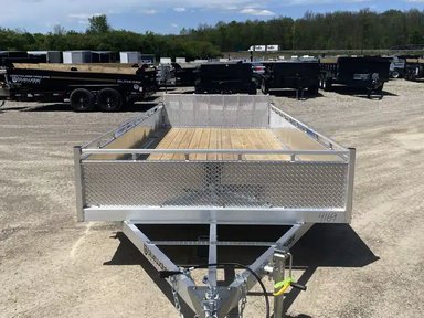 2026 Canadian Mennonite Built Tandem Axle Aluminum Utility Trailer remorque - utilitaire — photo 2