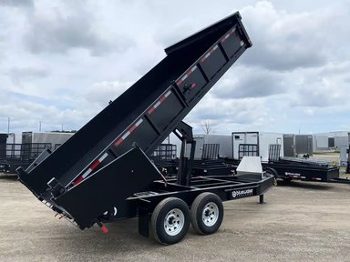 2027 Canada Trailers Deckover Dump Trailer 15,120 lbs. Remorque - Plateforme basculante — photo 2